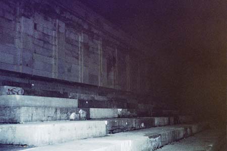 Grandstand and platform at Zeppelin field