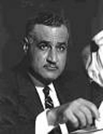 Gamal Abdel Nasser Egyptian Republic President