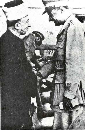 Gamal Abdel Nasser with Hajj Amin al-Husayni