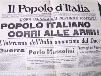 Il Popolo d'Italia 11 giugno 1940