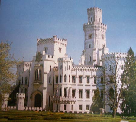 Hluboka castle