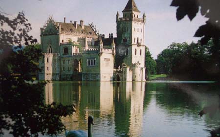 Salisburgo. Il castello di Anif. Schloss Anif bei Salzburg. Anif Castle at Salzburg