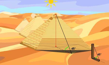 Piramide e teorema di Talete