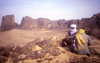 Alessandro in the desert